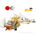 Glass Jar Twist off Lug Cap Making Machine Production Line